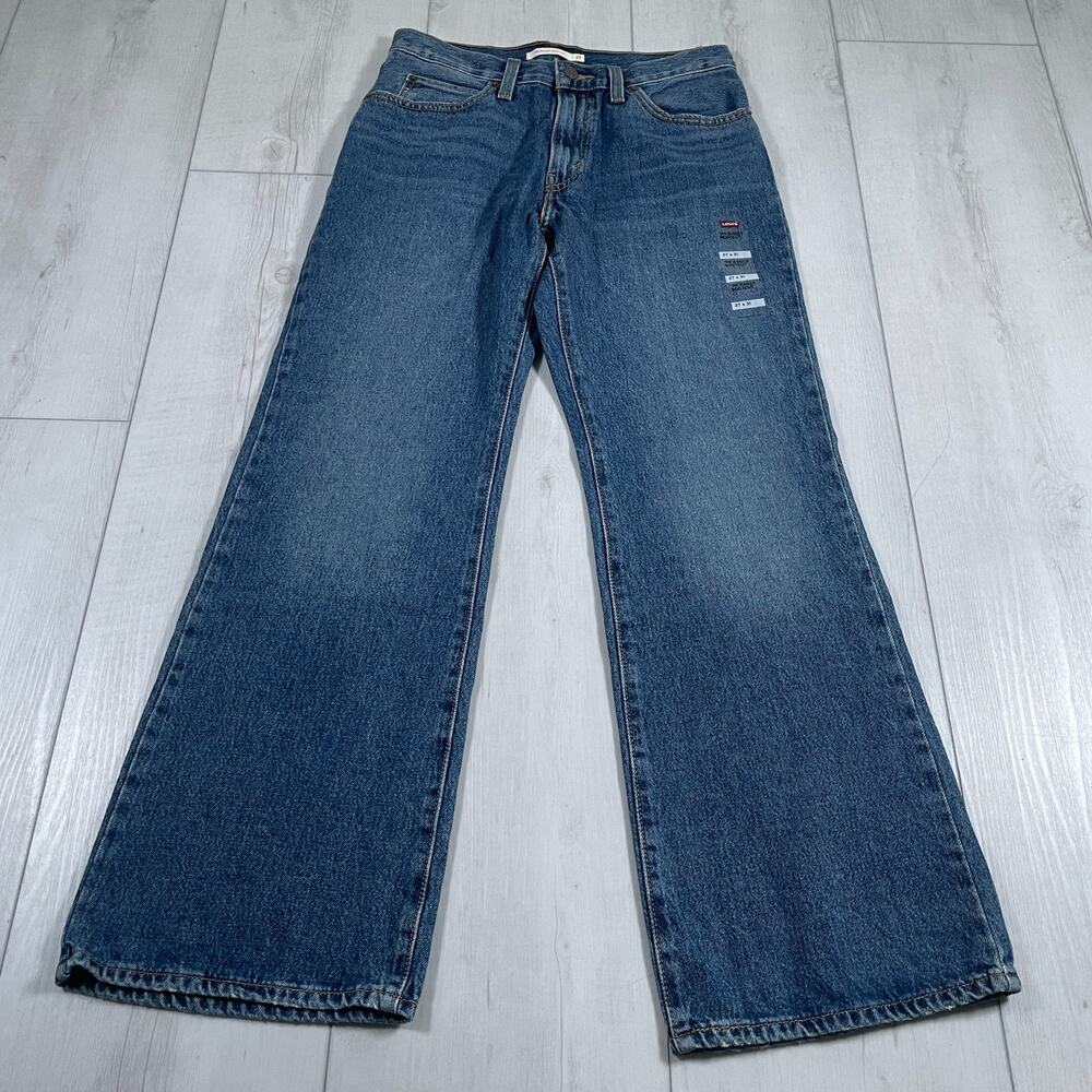 Levi's Blue Flare & Wide Leg Jeans